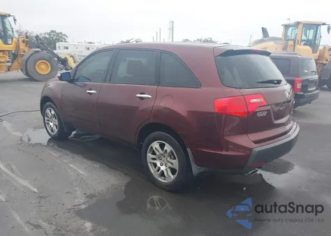 2008 Acura Mdx Technology Package from USA, damaged, VIN 2HNYD28418H528304